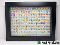 Pokemon Art 151 Pokemon Clear Frame pastpixel 