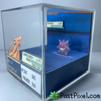 Pokemon Art Charizard vs Gengar Cube pastpixel 
