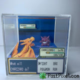 Pokemon Art Charizard vs Gengar Cube pastpixel 