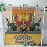 Pokemon Art Heartgold - Bell Tower - Ho-Oh pastpixel 