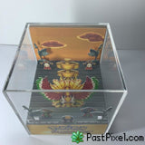 Pokemon Art Heartgold - Bell Tower - Ho-Oh pastpixel 