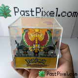 Pokemon Art Heartgold - Bell Tower - Ho-Oh pastpixel 