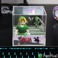 The Legend Of Zelda: Ocarina Of Time Saria Diorama Cube