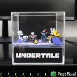 Undertale Frisk, Toriel, Sans, Papyrus, Undyne, Asgore, Dreemurr Diorama