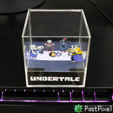 Undertale Frisk, Toriel, Sans, Papyrus, Undyne, Asgore, Dreemurr Diorama