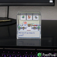 Professor Oak Choose One Cube