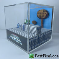 Megaman - Green Dude Diorama Cube