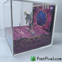 Pokemon Art Metroid Fusion - Omega Metroid Cube pastpixel 