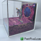 Pokemon Art Metroid Fusion - Omega Metroid Cube pastpixel 