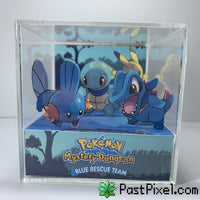 Pokemon Blue Rescue Team Cube Diorama