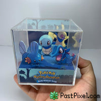 Pokemon Blue Rescue Team Cube Diorama