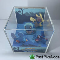 Pokemon Blue Rescue Team Cube Diorama