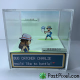 Pokemon Bug Catcher Battle Female Diorama Cube