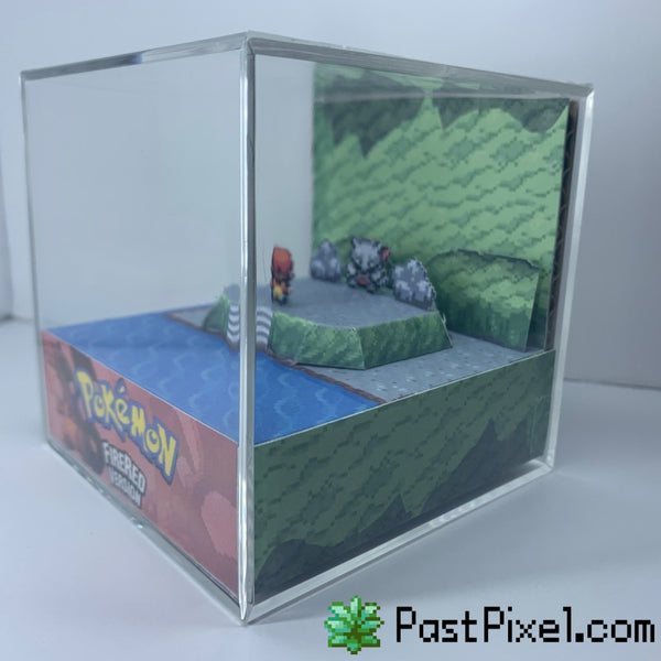 FireRed MewTwo Cave Cube – PastPixel