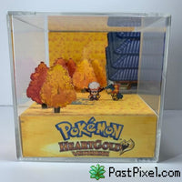 Pokemon Art Pokemon Gold Heart - Bell Tower pastpixel 