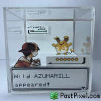 Pokemon Gold/silver- Shiny Cube Diorama