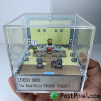 Pokemon Gym Leader Brock Diorama Cube