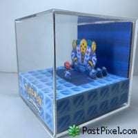 Pokemon Art Pokemon Platinum Regigigas Cube pastpixel 