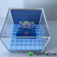 Pokemon Art Pokemon Platinum Regigigas Cube pastpixel 