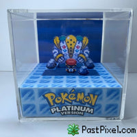 Pokemon Art Pokemon Platinum Regigigas Cube pastpixel 
