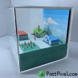 Pokemon Art Pokemon Viridian City Cube pastpixel 