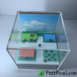 Pokemon Art Pokemon Viridian City Cube pastpixel 