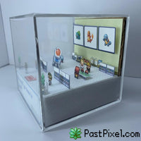 Pokemon Art Professor Oak Choose One Cube pastpixel 