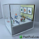 Pokemon Art Professor Oak Choose One Cube pastpixel 