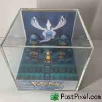 Pokemon Art SoulSilver Lugia Cube pastpixel 