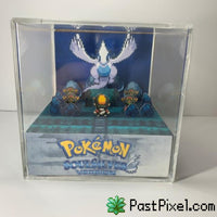 Pokemon Art SoulSilver Lugia Cube pastpixel 