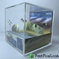 Star Wolf Diorama Cube