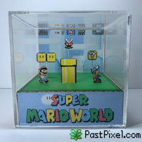 Super Mario World Cube Diorama
